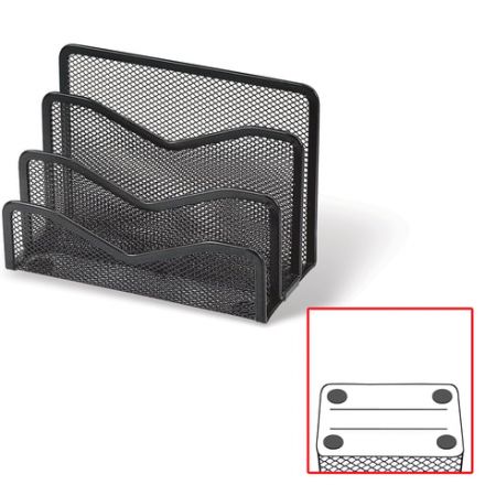 Подставка для бумаг и писем BRAUBERG "Germanium", металлическая, 3 секции, 122х173х83 мм, черная, 231946 Подставка для бумаг и писем BRAUBERG "Germanium", металлическая, 3 секции, 122х173х83 мм, черная, 231946