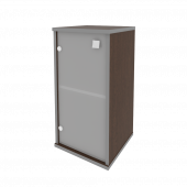 Style Шкаф низкий узкий левый Л.СУ-3.2 (L) Венге 412*410*828