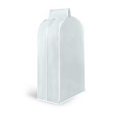 Чехол-кофр объёмный для хранения одежды на молнии, 60х30х90 см, цвет белый, SHAMAANI (ШАМААНИ), 609596