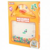 Мозаика магнитная развивающая для детей "Утенок", стилус, 101 магнит, 10 карточек, BAMBOX (БАМБОКС), 665888