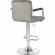 Стул барный LO_DOBRIN KRUGER ARM LM-5011_CH-M_V-MJ9-75 серый велюр