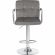 Стул барный LO_DOBRIN KRUGER ARM LM-5011_CH-M_V-MJ9-75 серый велюр