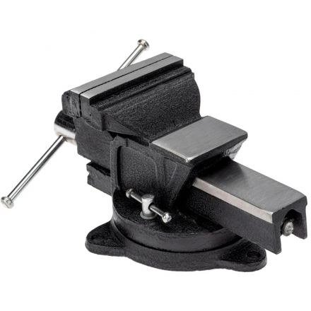 Тиски слесарные 100мм, поворотные, с наковальней KRANZ KR-12-5101