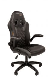 Офисное кресло Chairman game 15 Россия экопремиум черный/серый н.п.