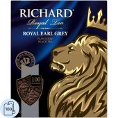 Чай Richard Royal Earl Grey черный, 100 пак 13944 Чай Richard Royal Earl Grey черный, 100 пак 13944