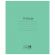 Тетрадь ЗЕЛЁНАЯ обложка 18 л., клетка с полями, офсет №2 ЭКОНОМ, "ПИФАГОР", 104986