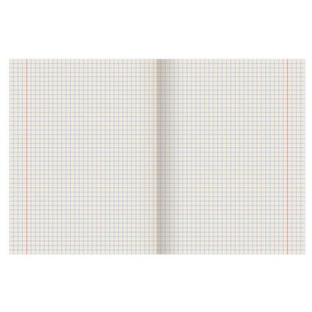 Тетрадь ЗЕЛЁНАЯ обложка 18 л., клетка с полями, офсет №2 ЭКОНОМ, "ПИФАГОР", 104986