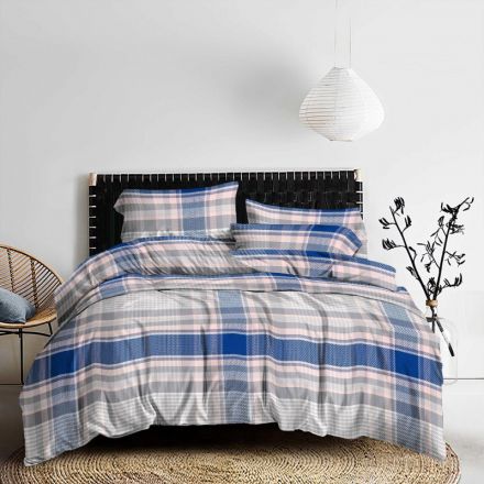 Постельное белье 1,5сп полисатин 80г/м2 (нав.50х70 1 шт.), ассорти