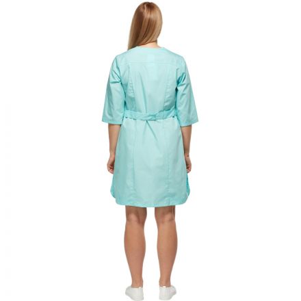 Халат для медицинского персонала жен. М20 ХЛ морская волна(р.44-46) 170-176