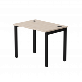 Стол прямой Everprof EVO на металлокаркасе 980х670х755 мм Дуб Соната/Черный