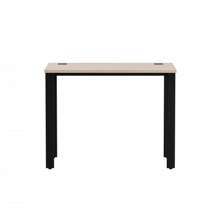 Стол прямой Everprof EVO на металлокаркасе 980х670х755 мм Дуб Соната/Черный