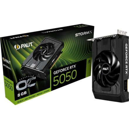 Видеокарта Palit RTX5050 STORMX OC 8GB 3xDP HDMI(NE65050T19P1-GB2070F) Видеокарта Palit RTX5050 STORMX OC 8GB 3xDP HDMI(NE65050T19P1-GB2070F)