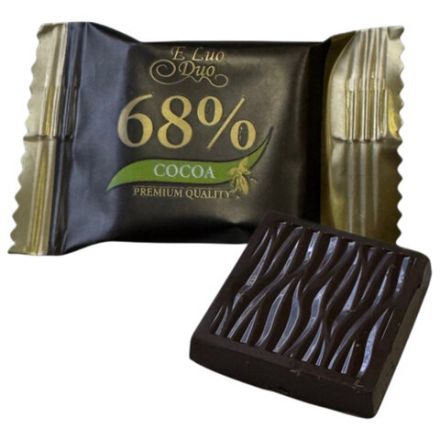 Шоколад порционный KONFESTA горький 68%, 72%, 85%, 90% какао, 1100 г (220 штук по 5 г) Шоколад порционный KONFESTA горький 68%, 72%, 85%, 90% какао, 1100 г (220 штук по 5 г)