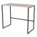 Стол BRABIX "SMART CD-020", 900х500х770 мм, ЛОФТ, металл/ЛДСП ясень шимо светлый, каркас черный, 641949