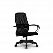 Кресло Метта SU-CP-8P черное/черное Pl