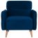 Кресло Finsoffa HYGGE Relax 1, раскл. тк. велюр Formula 788 т.синий