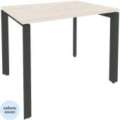 Стол ONIX-П П на металлокаркасе O.MP-SP-1.7 денвер светлый/антрацит Ш980 Стол ONIX-П П на металлокаркасе O.MP-SP-1.7 денвер светлый/антрацит Ш980