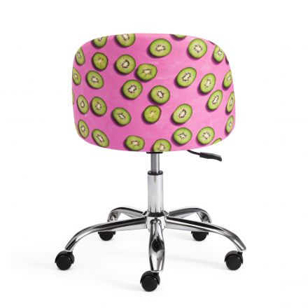 Кресло MELODY ткань/флок, фиолетовый, Botanica 06 kiwi/138