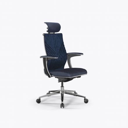 Кресло Samurai M3-13U - GoyaLE  Синий Kc31/Wm31/U1mV-mL/H13mV-3D(M26.B32.G25.W03)