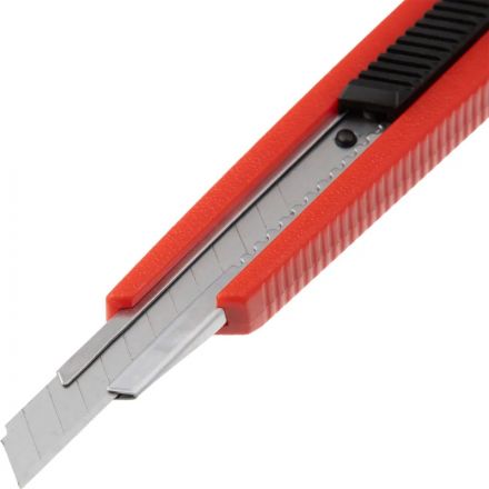 Нож универсальный Attache 9 мм пластиковый мет направл. борд. авто