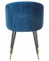 Стул обеденный DOBRIN MARY, синий велюр (1922-20)