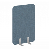 R-line soft Перегородки на металлических опорах на фетровых подпятниках AP.F-80-120 Romeo 10/Серый металл 800*18*1200