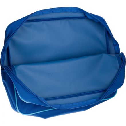 Папка для тетрадей №1School Синяя А4 молния/ручки,ткань,75мм,ПМД-4-42