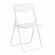 Стул складной FOLDER (mod. 3016) каркас: металл, сиденье/спинка: пластик, 48,5 х 48 х 82,5 см, white (белый)