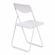 Стул складной FOLDER (mod. 3016) каркас: металл, сиденье/спинка: пластик, 48,5 х 48 х 82,5 см, white (белый)
