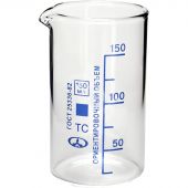 Стакан В-1-150 с делением, 12 шт/уп, 10003816