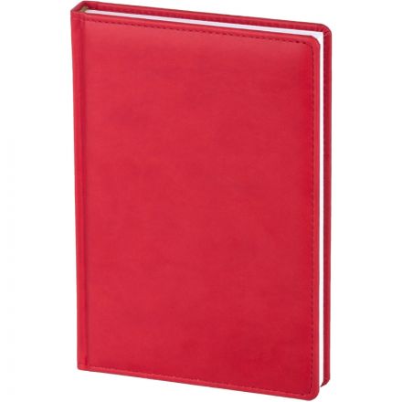 Ежедневник датированный 2026 АТТАСНЕ А5, 180л, 143х210мм, Сиам красный