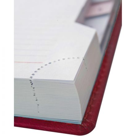 Ежедневник датированный 2026 АТТАСНЕ А5, 180л, 143х210мм, Сиам красный