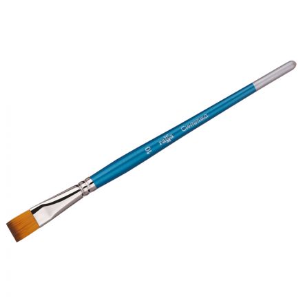 Кисть синтетика Гамма, плоская №10 Кисть синтетика Гамма, плоская №10