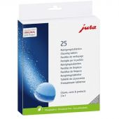 Таблетки JURA - 3-х фазовые очищающие, 25 шт./уп (25045) Таблетки JURA - 3-х фазовые очищающие, 25 шт./уп (25045)