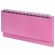 Планинг настольный недатированный (305x140 мм) BRAUBERG "Select", балакрон, 60 л., розовый, 111697