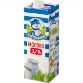 Молоко Простоквашино ультрапастеризованное 3.2% 950 г