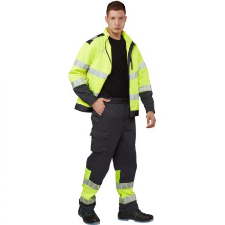 Брюки летние мужские Равелин лим./графит (р.60-62) 194-200