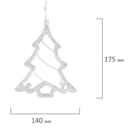 Электрогирлянда-занавес комнатная "Фигурки", 3х1 м, 120 LED, тёплый белый, 220 V, контроллер, ЗОЛОТАЯ СКАЗКА, 591361