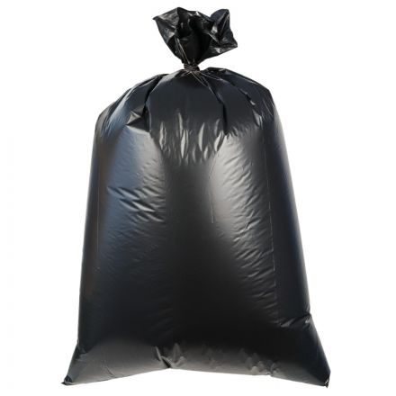 Мешки для мусора ПВД 120л 80мкм 10шт/рул черн 70x110 Элементари