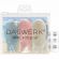 Дорожный набор флаконов в косметичке с наклейками, 3х60 мл, 3 цвета, DASWERK (ДАСВЕРК), 609297