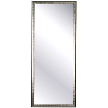 Зеркало МГЛ_ настенное НБ61 (510x1210) багет ПЛС серебро