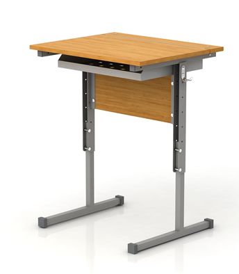 Парта регулируемая с корзиной Ш-305