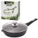 Сковорода 26 см, съемная soft-touch ручка, крышка, антипригарное покрытие, МЕЧТА "Гранит Black", с026802 Сковорода 26 см, съемная soft-touch ручка, крышка, антипригарное покрытие, МЕЧТА "Гранит Black", с026802