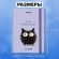 Скетчбук, белая бумага 120 г/м2, 145х203 мм, 80 л., резинка, твердый, FUNSTER (ФАНСТЕР), "Кот Тыгыдык", 116897