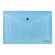 Папка-конверт с кнопкой BRAUBERG "Pastel", А4, до 100 листов, непрозрачная, аквамарин, 0,18 мм, 270474