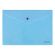 Папка-конверт с кнопкой BRAUBERG "Pastel", А4, до 100 листов, непрозрачная, аквамарин, 0,18 мм, 270474