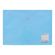 Папка-конверт с кнопкой BRAUBERG "Pastel", А4, до 100 листов, непрозрачная, аквамарин, 0,18 мм, 270474