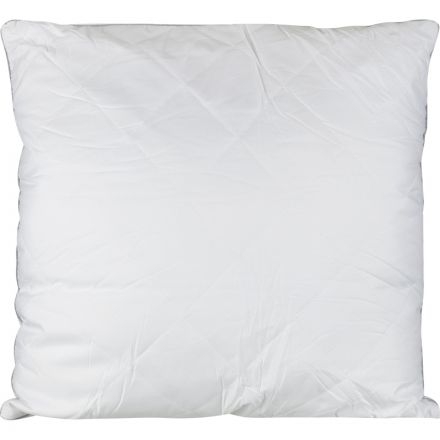 Подушка 70х70 стег.съем.чехол на мол.,кант,850г(холлофайбер/микрофибра),бел