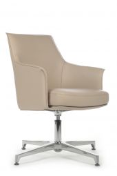 Кресло Rosso-ST С1918 Светло-бежевый (3A ND9720) натуральная кожа 68*68*85