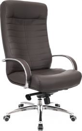 Кресло Everprof Orion AL M Кожа Коричневый